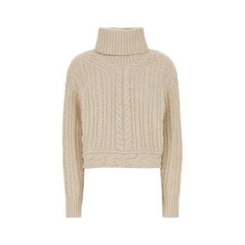 이자벨마랑 ETOILE Ivory cotton blend Brenda sweater PU0730FAC3L02E 23EC T