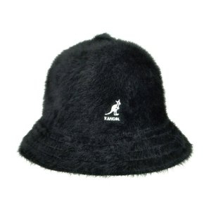 모자 앙고라 퍼고라 캐쥬얼 버킷햇 K3017ST_BK