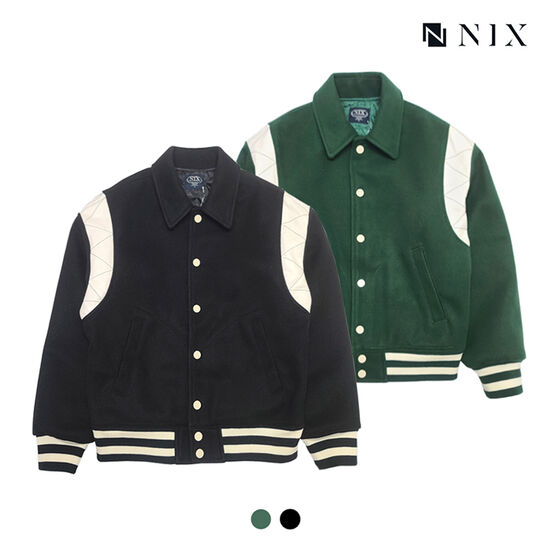 케이브랜즈 닉스 배색 스타디움 점퍼 FNRSCUV702P