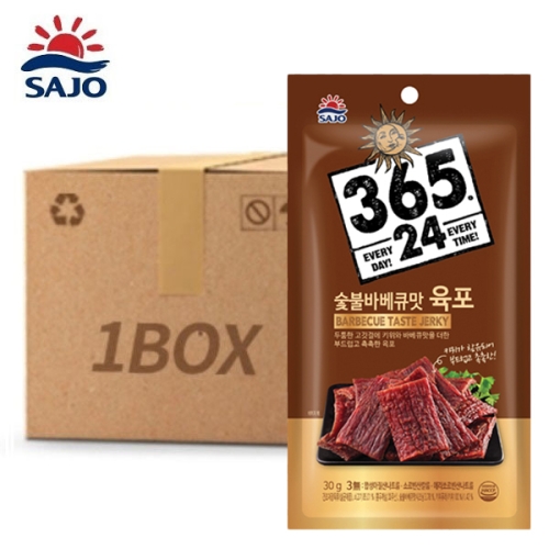 사조 365.24 숯불 바베큐맛 육포 30g