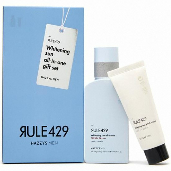 헤지스뷰티 맨 룰429 화이트닝 선 올인원 130ml (1개)