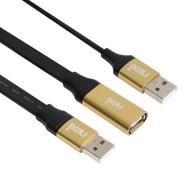 리버네트워크 NEXI USB 2.0 리피터 플랫 케이블 (NX1160, 15m)_이미지