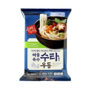 풀무원  해물육수 수타식우동 426.6g [1개] 상품이미지