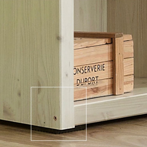 우아미가구 니제르 5단 오픈 책장 (100cm)_이미지