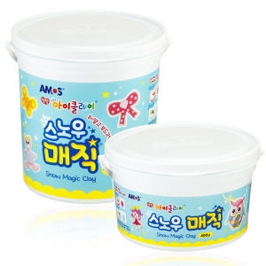 아모스 아이클레이 스노우매직 400g