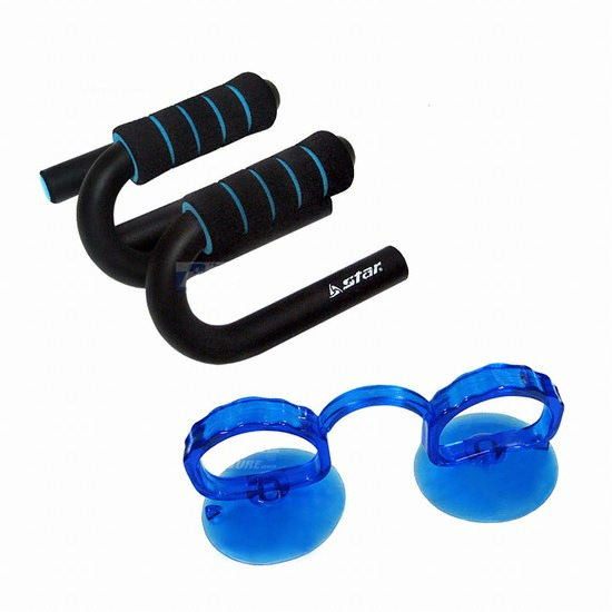 신신상사 스타스포츠 스타 푸쉬업바 S + 헤라칸 윗몸일으키기 세트