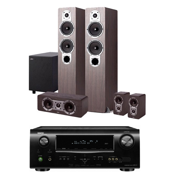 야모 S426 5.1채널 + 데논 AV리시버 (AVR-1611, SUB-200)_이미지