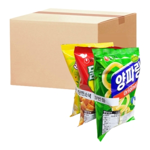 농심 단짠스낵 3번들 101.1g