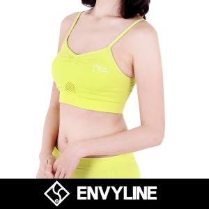 데이타임 리비티나 심리스 브라탑 EVSP13J 라임 휘트니스복 트레이닝복 _
