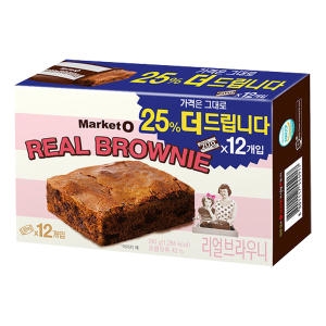 오리온 마켓오 리얼 브라우니 240g (16개)_이미지
