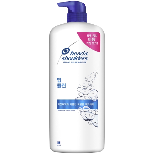 한국P&G 헤드앤숄더 딥 클린 샴푸 1200ml (1개)_이미지