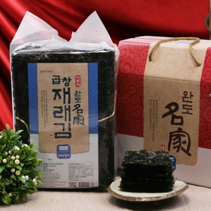바다명가 완도명가 고급 곱창 재래김 선물세트 2호 [1개]