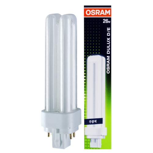 오스람 DULUX-D/E 삼파장 FDL 램프 26W (1개)
