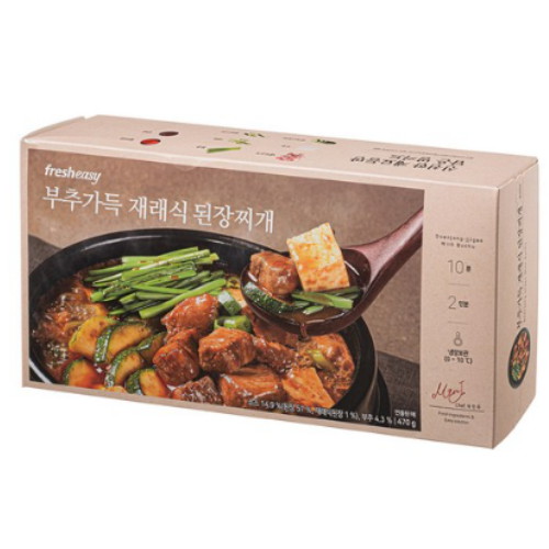 부추가득 재래식 된장찌개 470g