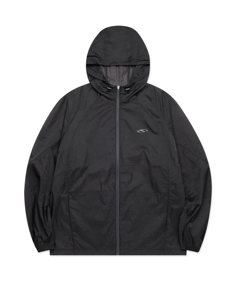  엘엠씨 OVAL GLOBE LIGHT WEIGHT JACKET charcoal 411228