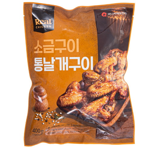마니커 소금구이 통날개구이 400g이미지입니다. 누르면 해당 게시물로 새창이동합니다.