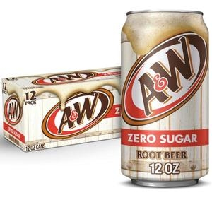 A&W 루트 비어 제로 슈가 355ml