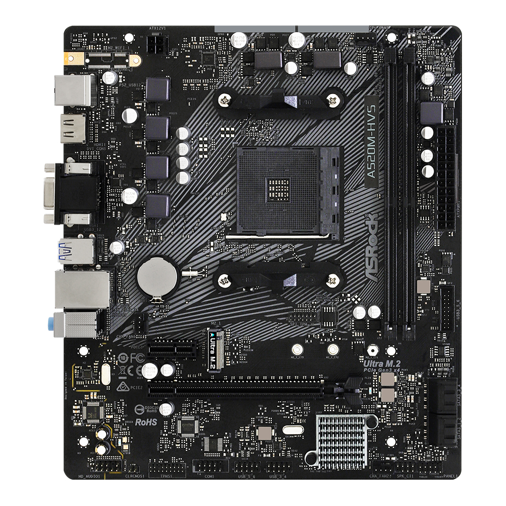 ASRock A520M-HVS �����Ƽ����