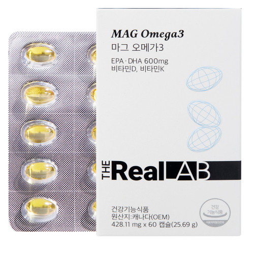 MAG 오메가3 초저분자 콜라겐 알티지 60캡슐