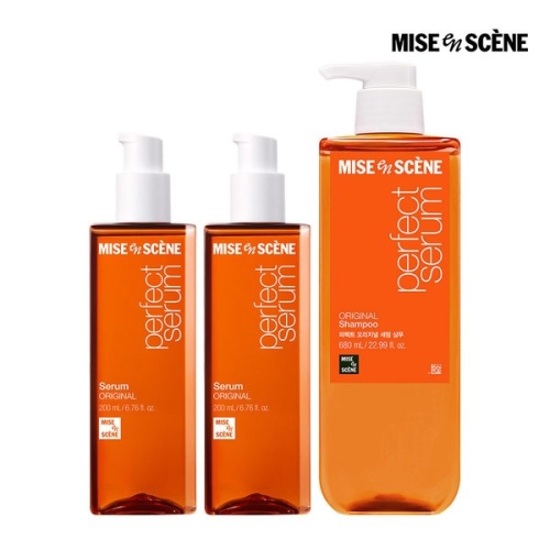 퍼펙트 오리지널 세럼 샴푸 680ml+퍼펙트 오리지널 세럼 200ml 2개 3종세트