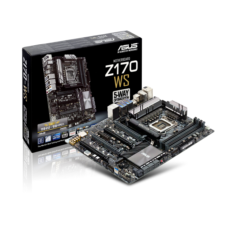 ASUS Z170-WS + M.2 SSD 256GB 아이보라_이미지