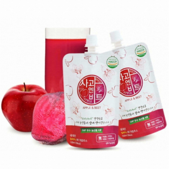 연두팜 사과엔비트 100ml 20포 (3개)_이미지