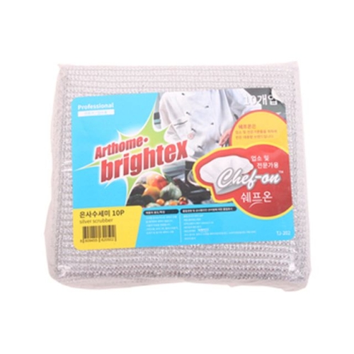 [불명] 아트홈 브라이텍스 은사수세미 10P /수새미 설거지 철