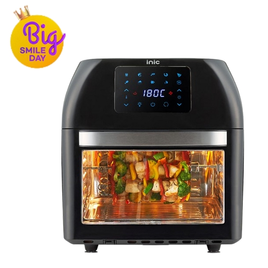 아이닉 대용량 스텐 에어프라이어 16L AO-16L (블랙)
