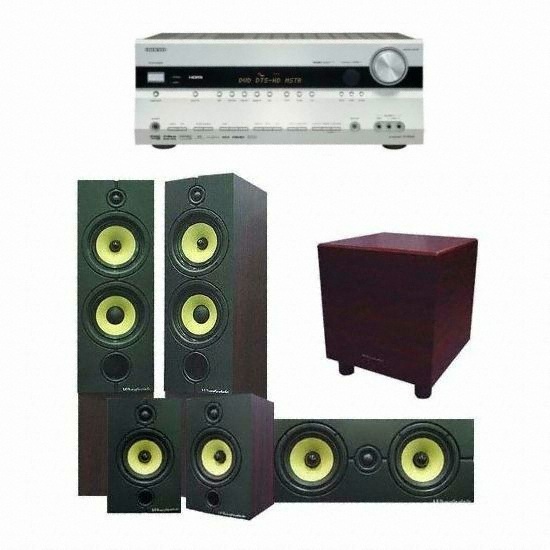 와피데일 Diamond 8.4(WH-210) + 온쿄 AV리시버 (TX-SR606)_이미지