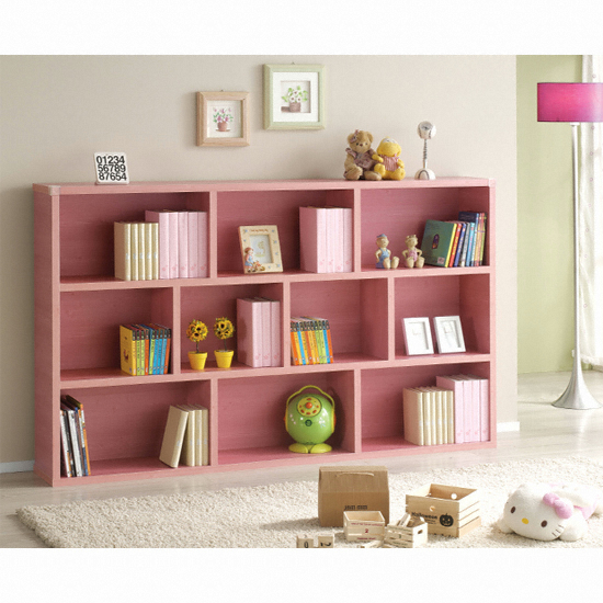 우아미가구 마카롱 2단 책장 (150cm)_이미지