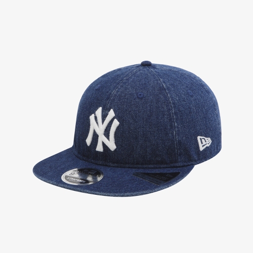 MLB 뉴에라 스타필드수원 뉴욕 양키스 데님 베이직 레트로크라운 인디고 15131624_이미지