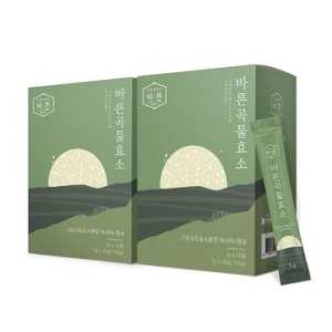 바른 바른 곡물효소 스틱 3g 30포 (3개)_이미지