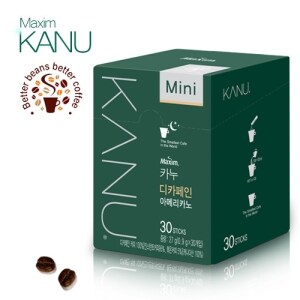 동서식품 <b>카누</b> 디카페인 아메리카노 <b>미니</b> 30개입