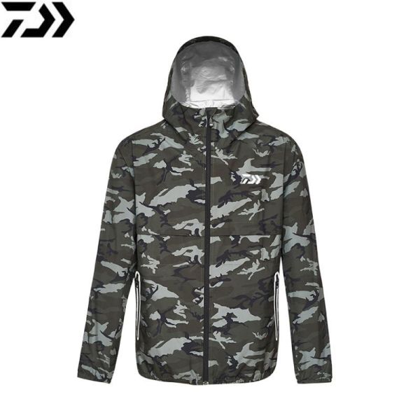 카모 후드 야상 바람막이 자켓 DE-5601CS