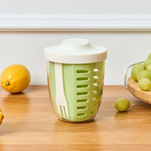 모던하우스 휴대하기 편리한 채반형 과일야채컵 650ml