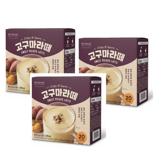 이마트 노브랜드 고구마라떼 18g 20개입 (3개)