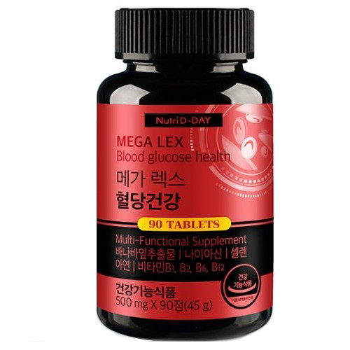 뉴트리디데이 시그니처 메가 렉스 혈당건강 90정 (1개)