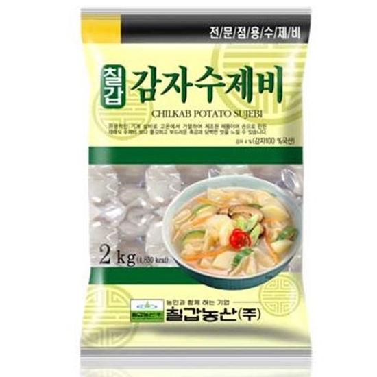 칠갑농산 칠갑 감자수제비 2kg (6개)_이미지