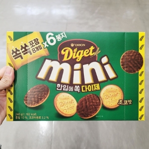 다이제 미니초코 39G X 6입 x 3개