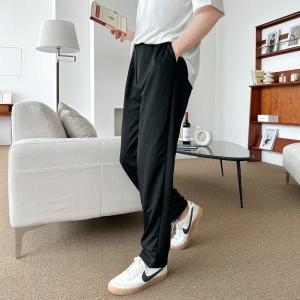 파파브로 여름 트레이닝 바지 남자 데일리 밴딩 일자 팬츠 DMS-PTA-Q3900813