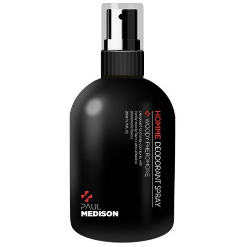 폴메디슨 옴므 데오드란트 스프레이 우디 페로몬향 200ml (1개)_이미지