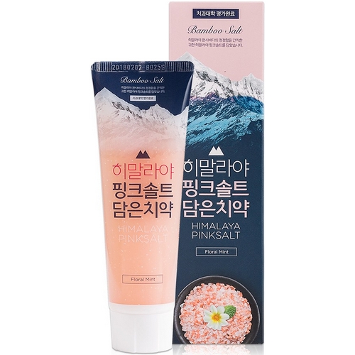 히말라야 핑크솔트 담은치약 플로럴 100g 10개 +포켓몬 여행용 세트