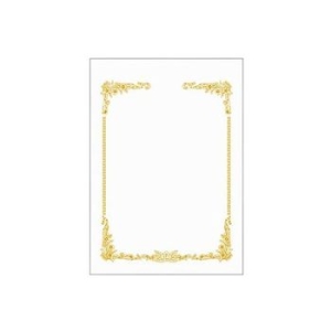 우진 금박 봉황 무궁화 상장 상장용지 100매 G10