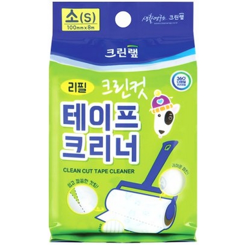 크린랩 크린컷 테이프크리너 소형 리필 2롤 [1개]