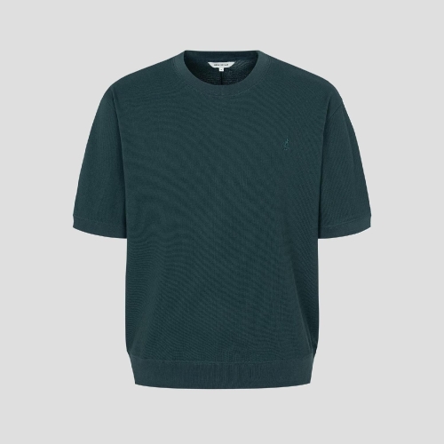 삼성물산 빈폴 멘 강연 밀리노 라운드 스웻 티셔츠 그린 BC5442C38M