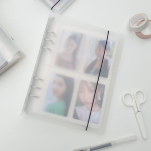 A5 6공 포카바인더 앨범 4단콜북