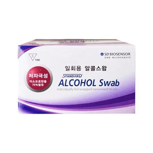 SD바이오센서 알콜스왑 100매 (1개)_이미지