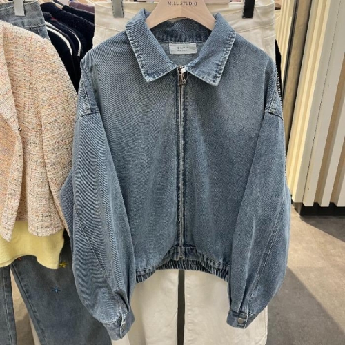 밀스튜디오 HC06 카라 점퍼형 데님자켓 LS3JKS102LBO 45903566