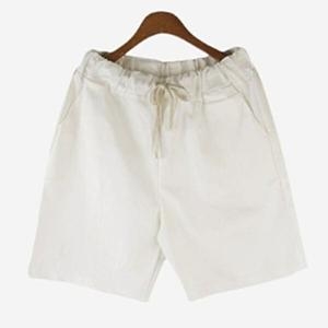 셀러허브 패션 JHQQ7P6T_4B 남자 여름 5부마 화이트 5부 허벅지 반바지