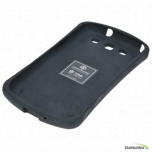 3SMK 갤럭시S3 솔리드 스킨 물방울 검정